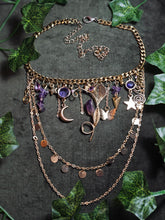 Load image into Gallery viewer, 'Amethyst' Treasure Charm Choker