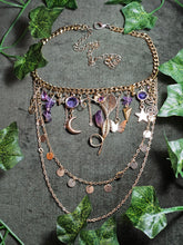 Load image into Gallery viewer, 'Amethyst' Treasure Charm Choker