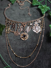 Load image into Gallery viewer, 'Antique' Treasure Charm Choker