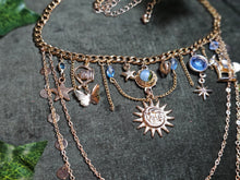 Load image into Gallery viewer, 'Blue Sky' Treasure Charm Choker