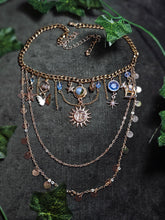 Load image into Gallery viewer, 'Blue Sky' Treasure Charm Choker