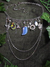 Load image into Gallery viewer, 'Iridescent' Treasure Charm Choker