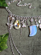 Load image into Gallery viewer, 'Iridescent' Treasure Charm Choker