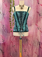 Load image into Gallery viewer, Y2K Lace Up Corset Top