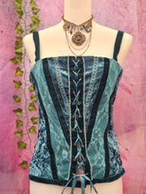 Load image into Gallery viewer, Y2K Lace Up Corset Top