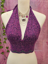 Load image into Gallery viewer, Handmade Whimsigoth Halterneck Top