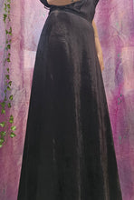 Load image into Gallery viewer, 90s Velvet Midi Skirt