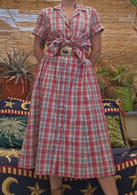 Load image into Gallery viewer, 90s Plaid Waistcoat