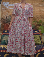 Load image into Gallery viewer, 90s Floral Picnic Dress
