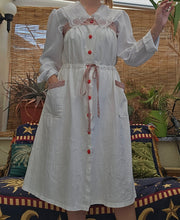 Load image into Gallery viewer, 70s Pinafore Dress