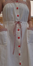 Load image into Gallery viewer, 70s Pinafore Dress