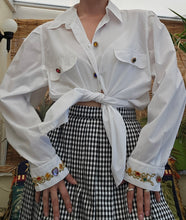 Load image into Gallery viewer, 80s Jewelled shirt