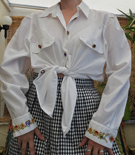 Load image into Gallery viewer, 80s Jewelled shirt
