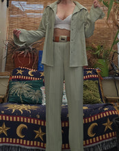 Load image into Gallery viewer, 90s Relaxed Pastel Trouser Suit