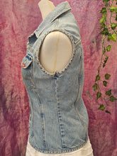 Load image into Gallery viewer, Y2K Fitted Zipper Waistcoat
