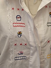 Load image into Gallery viewer, Embroidered Cottage Blouse