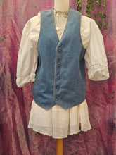 Load image into Gallery viewer, 70s Denim Waistcoat