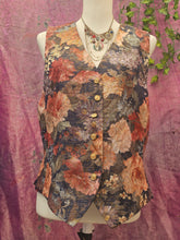 Load image into Gallery viewer, 90s Floral Waistcoat