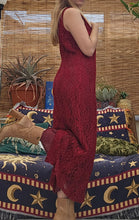 Load image into Gallery viewer, 90s Lace Witchcore Dress