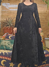 Load image into Gallery viewer, 90s Tie Back Empire Maxi Dress