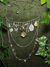 Load image into Gallery viewer, 'Moss' Treasure Charm Choker