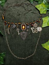Load image into Gallery viewer, 'Autumnal' Treasure Charm Choker