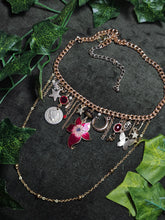 Load image into Gallery viewer, 'Floral' Treasure Charm Choker