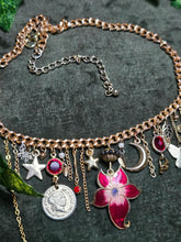 Load image into Gallery viewer, 'Floral' Treasure Charm Choker