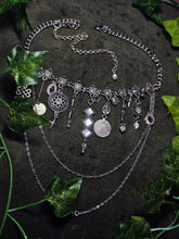 Load image into Gallery viewer, 'Mirror' Treasure Charm Choker