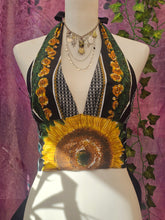 Load image into Gallery viewer, Sunflower Halterneck Top