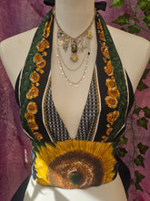 Load image into Gallery viewer, Sunflower Halterneck Top