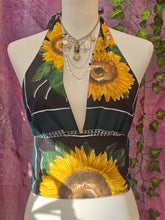 Load image into Gallery viewer, Sunflower Halterneck Top