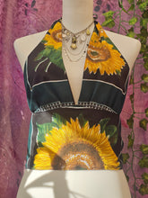 Load image into Gallery viewer, Sunflower Halterneck Top