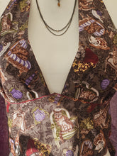 Load image into Gallery viewer, Whimsy Kitty Halterneck Top