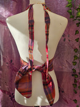 Load image into Gallery viewer, Plaid Halterneck Top
