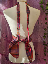 Load image into Gallery viewer, Plaid Halterneck Top