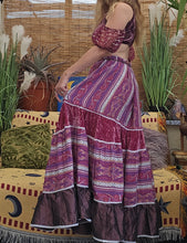 Load image into Gallery viewer, Handmade Paisley Maxi Skirt
