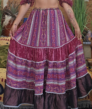 Load image into Gallery viewer, Handmade Paisley Maxi Skirt