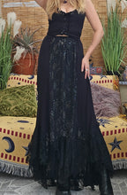 Load image into Gallery viewer, Dark Mermaid Maxi Skirt