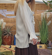 Load image into Gallery viewer, 90s Ruffle Blouse