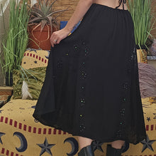 Load image into Gallery viewer, Y2K Whimsigoth Midi Skirt