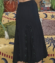 Load image into Gallery viewer, Y2K Whimsigoth Midi Skirt