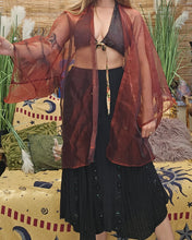 Load image into Gallery viewer, Sheer Whimsigoth Duster