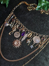 Load image into Gallery viewer, 'Celestial' Treasure Charm Choker