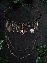 Load image into Gallery viewer, 'Warm' Treasure Charm Choker