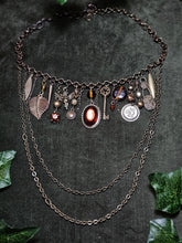 Load image into Gallery viewer, 'Warm' Treasure Charm Choker
