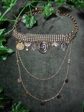 Load image into Gallery viewer, 'Fortune' Treasure Charm Choker