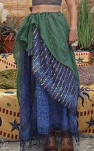 Load image into Gallery viewer, Handmade Petal Maxi Skirt