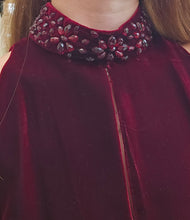 Load image into Gallery viewer, Vintage Velvet Vamp Gown