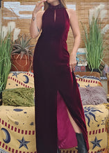 Load image into Gallery viewer, Vintage Velvet Vamp Gown